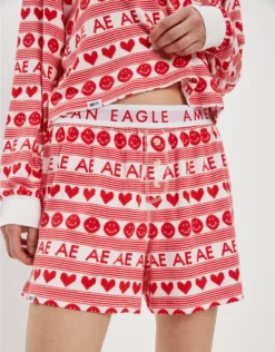 AE Fair Isle Plush PJ Set
