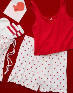 AE PJs & Socks Gift Set White