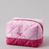 AE Quilted Cosmetic Bag Pink