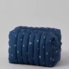AE Quilted Cosmetic Bag Navy