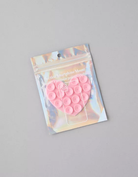 TwelveNYC Heart Silicone Suction Phone Accessory Multi 3 TwelveNYC Heart Silicone Suction Phone Accessory Multi - Image 3