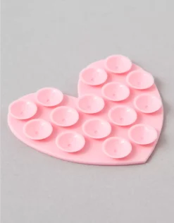 TwelveNYC Heart Silicone Suction Phone Accessory Multi