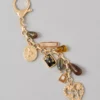 AEO Stones Bag Charm Gold