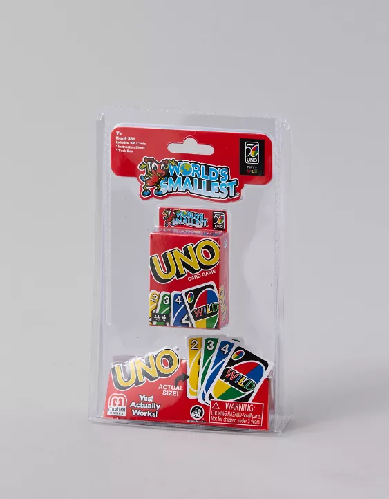 World's Smallest UNO Card Game Multi 2 World's Smallest UNO Card Game Multi - Image 2