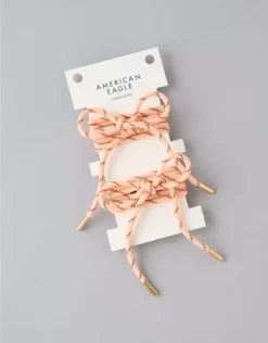 AEO Shoelaces Set Pink