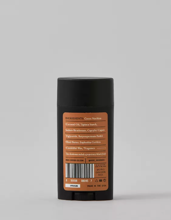 Misc. Goods Co. Underhill Natural Deodorant Cognac 3 Misc. Goods Co. Underhill Natural Deodorant Cognac - Image 3