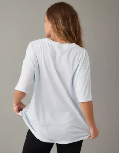 AE Oversized The Doors Graphic Tee -American Eagle Fashion 1095 9363 400 ob