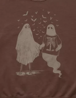 AE Halloween Graphic Sweatshirt Brown -American Eagle Fashion 1098 2709 200 d1