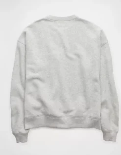 AE Budweiser Graphic Sweatshirt Heather Gray -American Eagle Fashion 1098 2847 006 b