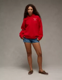 AE X The Summer I Turned Pretty Hoodie Ruby Kiss -American Eagle Fashion 1098 2994 688 os