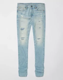 AE AirFlex+ Temp Tech Patched Stacked Jean -American Eagle Fashion 1113 6697 926 f