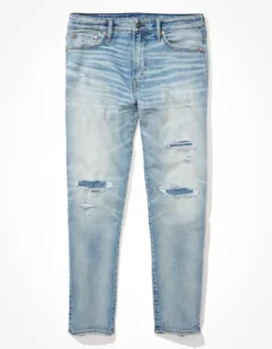 AE AirFlex+ Temp Tech Patched Baggy Jean -American Eagle Fashion 1114 6396 445 f
