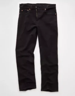 AE EasyFlex Loose Jean Black -American Eagle Fashion 1114 7251 001 f
