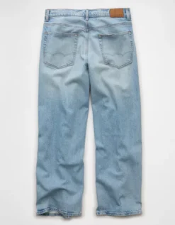 AE EasyFlex Ultra Baggy Jean Light Blue -American Eagle Fashion 1114 7359 401 b