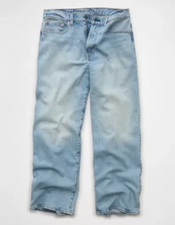AE EasyFlex Ultra Baggy Jean Light Blue -American Eagle Fashion 1114 7359 401 f