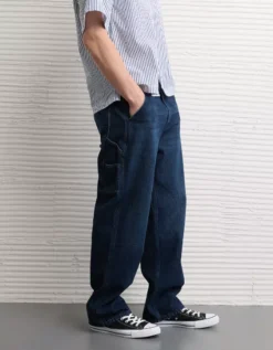 AE Loose Carpenter Jean After Midnight -American Eagle Fashion 1114 7370 429 os