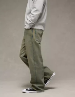 AE EasyFlex +TENCEL™ Fibers Baggy Jean Tinted Medium -American Eagle Fashion 1114 7397 992 os