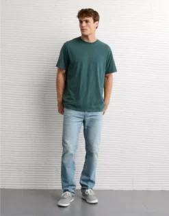 AE EasyFlex +TENCEL™ Fibers Athletic Straight Jean Medium Vintage
