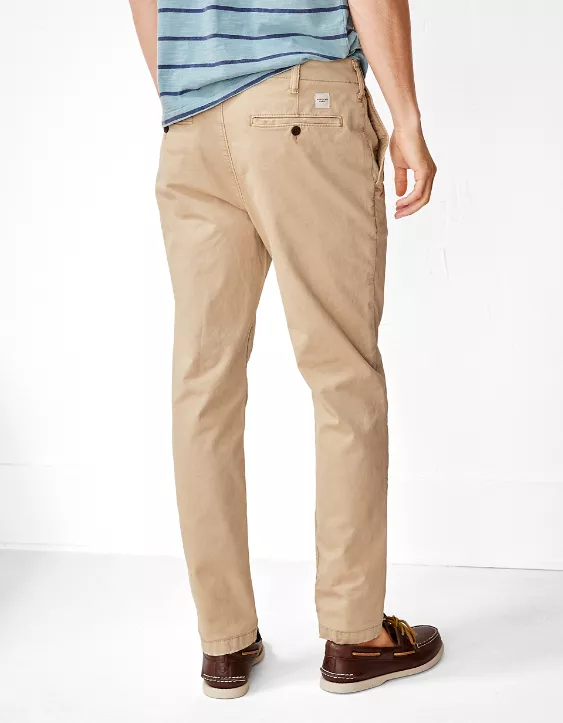 AE Flex Slim Lived-In Khaki Pant 2 AE Flex Slim Lived-In Khaki Pant - Image 2