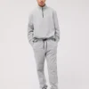 AE 24/7 Textured Fleece Jogger Heather Gray