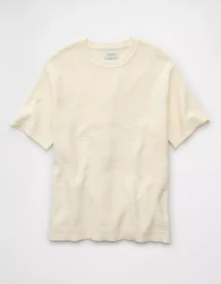 AE Sweater T-Shirt Cream -American Eagle Fashion 1149 2006 106 f