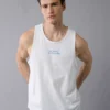 AE Graphic Tank Top White
