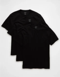 AE Lived-In T-Shirt 3-Pack Black