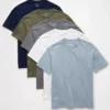 AE Lived-In T-Shirt 5-Pack Multi