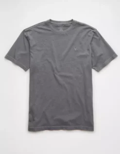 AE Lived-In T-Shirt Grey -American Eagle Fashion 1164 4155 050 f