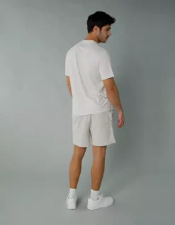 AE 24/7 Club T-Shirt Heather Gray -American Eagle Fashion 1164 4160 006 ob