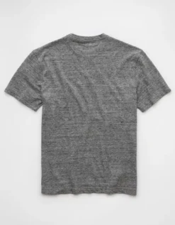 AE Logo Lived-In T-Shirt Grey -American Eagle Fashion 1164 4222 050 b