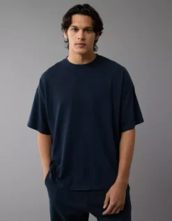 AE Oversized T-Shirt Navy -American Eagle Fashion 1164 4271 410 os