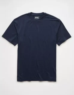 AE 24/7 Training T-Shirt Navy -American Eagle Fashion 1164 4381 410 f
