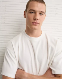 AE 24/7 Boxy Thermal T-Shirt White