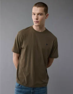 AE Lightweight Icon T-Shirt Bunker Olive