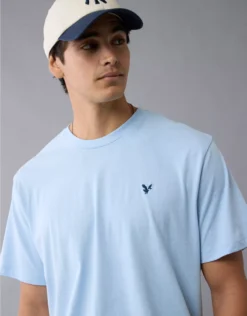 AE Lightweight Icon T-Shirt Blue Path