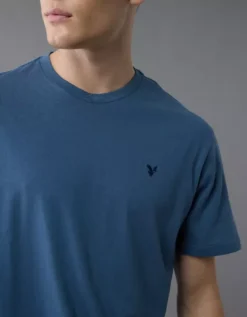 AE Lightweight Icon T-Shirt Darkness Falls -American Eagle Fashion 1164 4821 413 d2