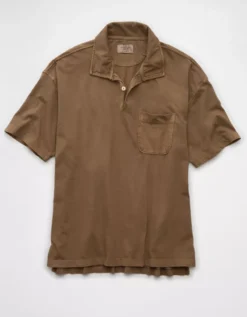 AE Weekend Polo Shirt Brown -American Eagle Fashion 1165 3657 200 f