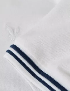 AE Club Pique Polo Shirt White -American Eagle Fashion 1165 4235 100 d1