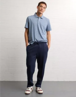 AE 24/7 Club Logo Polo Shirt Blue