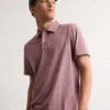 AE 24/7 Club Logo Polo Shirt Wineberry