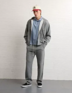 AE Boxy Polo Shirt Blue -American Eagle Fashion 1165 4983 400 os