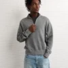 AE Quarter-Zip Sweatshirt Gray Heather