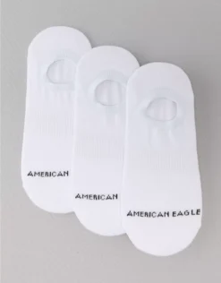 AE No-Show Socks 3-Pack White