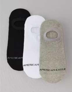 AE No-Show Socks 3-Pack Multi