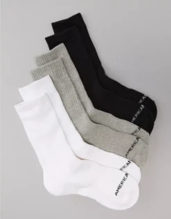 AE Crew Socks 3-Pack Multi