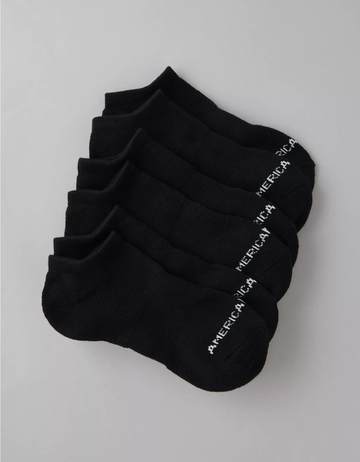 AE Low-Cut Socks 3-Pack Black 1 AE Low-Cut Socks 3-Pack Black