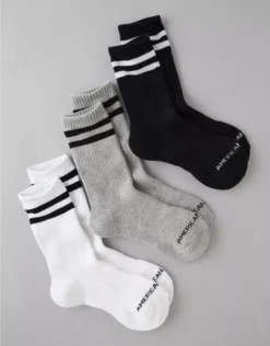 AE Terry Crew Socks Dark Heather Gray