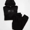 AE 24/7 Jogger + Hoodie Set Black