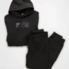 AE 24/7 Jogger + Hoodie Set Charcoal Heather Gray
